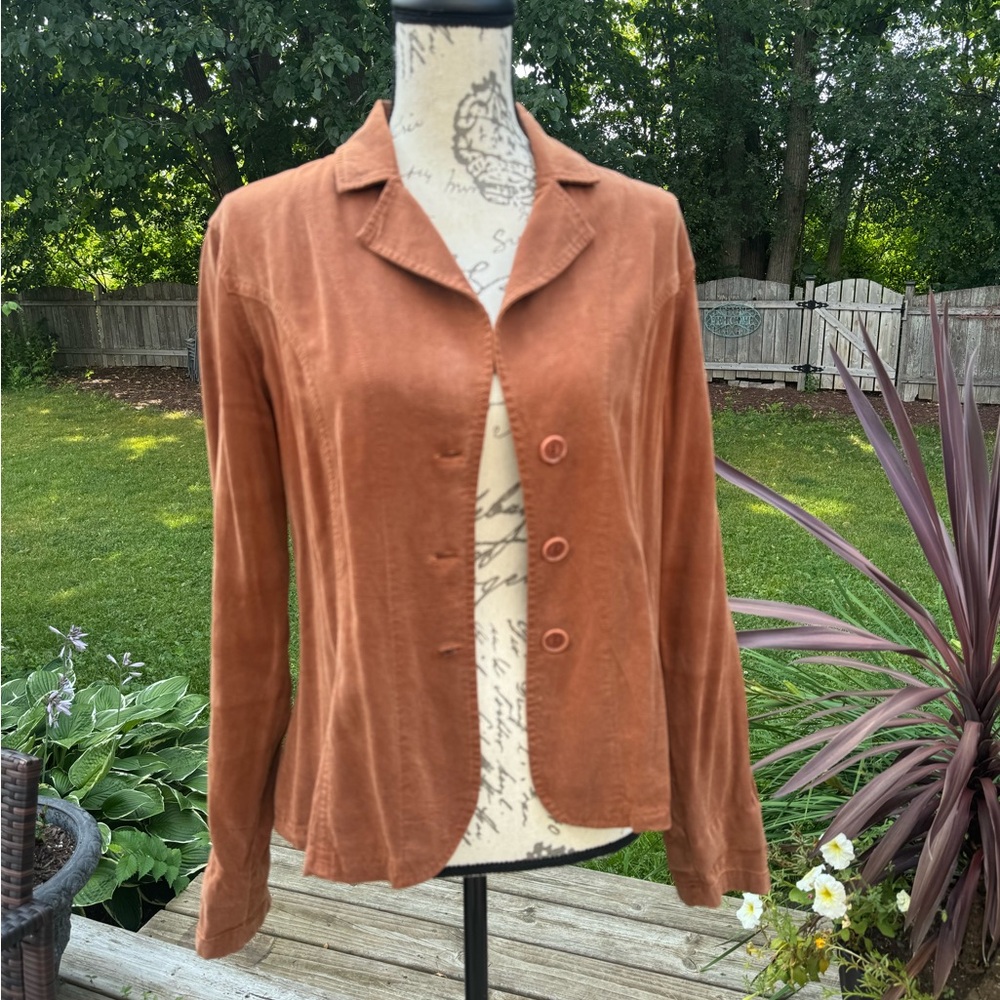 Tianello Women's Rust Blazer